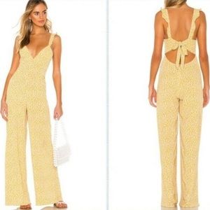 RESA Honey suckle yellow jumpsuit size XS!